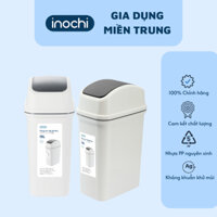 [KM] Thùng rác nắp lật nhỏ xinh, thùng rác văn phòng Inochi size 15L (KHÔNG LÕI]