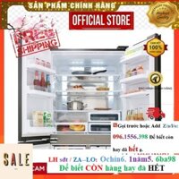 <KM< Tủ Lạnh 4 cánh SHARP Inverter 678 Lít SJ-FX688VG-BK - Mới 100%