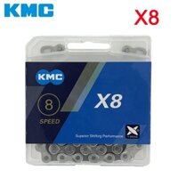 Kmc X8 Xích Xe Đạp 8 Tốc Độ 116L Chính Hãng Có Hộp Thiếu Liên Kết Kết Nối 8V Cho Xe Đạp Đường Bộ MTB Phụ Kiện Đi Xe Đạp