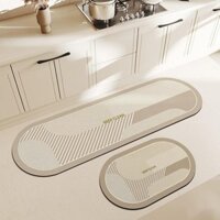 KMEIT Bắc Âu Im Lặng Gió Cát Bùn Nhà Bếp Thấm Hút Sàn Thảm Chống Bụi Chống Dầu Hình Chữ Nhật Sàn Phòng Ngủ Chống @ -