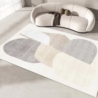 KMEIT Thảm trải sàn KMEIT vải lông cừu chống nước chống bám dầu trang trí phòng khách