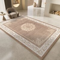 KMEIT Thảm Trải Sàn Vải cashmere Phong Cách Châu Âu Sang Trọng
