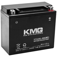 KMG Battery Compatible with Kawasaki Jet Ski 1200 JH1200 B Ultra 150 1999-2005 YTX20L-BS Sealed Maintenance Free Battery High Performance 12V SMF O...