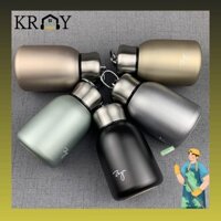 Kmy 1Pc 300ML Mini Vacuum Cup Stainless Steel Portable Students Home Travel Double-layer Cups