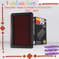 KN 33-2480 Lọc gió động cơ xe Mazda 3 Mazda 6 Mazda CX-3 CX-4 CX-5 CX-8 Beijing X7