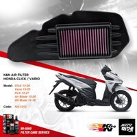 K&N HA-1213 LỌC GIÓ ĐỘ CHO HONDA CLICK / VARIO / PCX / SH MODE / AIR BLADE