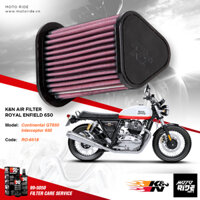 K&N RO-6518 LỌC GIÓ CHO ROYAL ENFIELD CONTINENTAL GT650