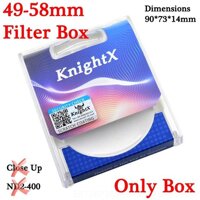 Knightx ND2 ND4 ND8 ND16 ND 52 Mm 58 Mm 67 Mm 77 Mm Ống Kính Máy Ảnh Bộ Lọc Cho Máy Canon EOS Sony Nikon 400D D70 Bộ Ảnh 60D 200D 18-135