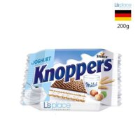 Knoppers Bánh xốp vị sữa chua Joghurt