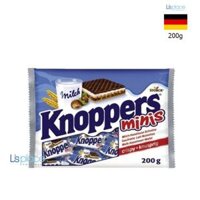 Knoppers minis Bánh xốp socola