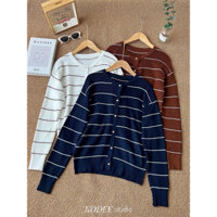 Kodee - Áo len sọc ngang nhỏ - L0071