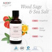 KODO - Wood Sage &amp; Sea Salt - Tinh Dầu Nước Hoa Nguyên Chất Hương Grapefruit Bưởi Tươi Mát Năng Lượng - 110ml