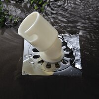 Kohler Đồng Vô Hình Sàn Vuông Khử Mùi Vệ Sinh Nhà Tắm Tắm Kín Nước Sàn Thoát Nước Máy Giặt Bị Rò Rỉ