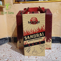 KOI BINCHOTAN, THAN NƯỚNG BBQ SAMURAI 3KG– SAMURAI JAPANESE CHARCOAL 3KG