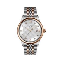 Koi Master K003.451.641.51.03.06 – Nam – Quartz – Máy Thụy Sỹ, Đính Đá Pha Lê, Mạ Vàng Hồng PVD