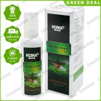 KOIKA - V-ACTIVE Plus | Vi sinh xử lý nước và tăng khả năng sinh sản cho cá tép cảnh thủy sinh