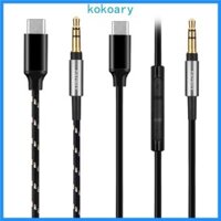 KOK Durable Headphone Cable Nylon Braided for MDR1A 1000XM3 XM4 1AM2 Headphones