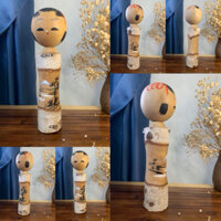 KOKESHI BÚP BÊ GỖ NHẬT BẢN 29,5 cm