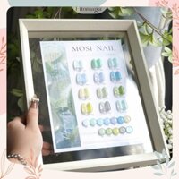 [KOKETKA - Chuyên Sỉ Nails] SET 12 Màu Sơn Thạch- Nhũ Mắt Mèo Mosi Mint Mambo Tone Xanh Bạc Hà