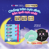 [KOL LIVE] Lốc 4 băng vệ sinh Kotex Bảo Vệ Toàn Diện 23cm Maxi Cánh 20x16