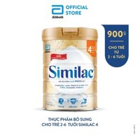 [KOL LIVE] Sữa bột Similac 4 900g/lon Dinh Dưỡng 5G Mới