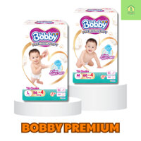 (KOL) Tã bỉm QUẦN Bobby Premium Soft đủ size M60+4/ L56+4/ XL52+4/ XXL48+4 miếng