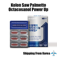[Kolon] Saw Palmetto Octacosanol Power Up 30g (1000mg * 30T) Vitamin / Axit Folic / Kẽm / Niacin / Sức Khỏe Hàn Quốc