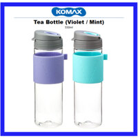 [komax] Chai Trà Không bpa (Tím / Bạc Hà) 550ml