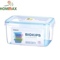 (KOMAX) Hộp Nhựa Chữ Nhật Komax Biokips 71505 (2.4L) - nhựa PP - xuất xứ Hàn Quốc