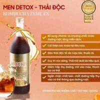 Kombucha Zyme EX Nhật Bản – men detox thải độc chai 720ml