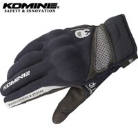 Komine GK-163 3D Bảo Vệ Găng Tay Lưới Găng Tay Xe Máy Chống Gió Full Ngón Tay Moto Đi Găng Tay Thoáng Khí Bốn Mùa Găng Tay Moto