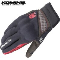 Komine GK-163 3D Bảo Vệ Găng Tay Lưới Găng Tay Xe Máy Chống Gió Full Ngón Tay Moto Đi Xe Găng Tay