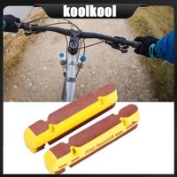 Kool 1 Cặp Xe Đạp Carbon Má Phanh Bánh Xe Carbon Đệm Nút Chai Phanh Giày Má Thay Thế Thích Hợp Vành Carbon