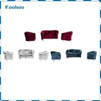 Koolsoo 1 / 30 Nội thất và phụ kiện nhà búp bê Bộ Sofa Mini 3 CÁI: 30 Nhà búp bê thu nhỏ Phòng khách Cảnh thủ công Mô hình