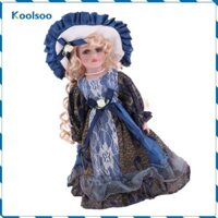 Koolsoo 30CM Dù Sứ Búp Bê Thu Nhỏ Đẹp, Người Phụ Nữ