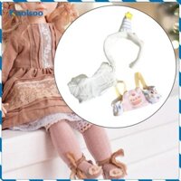 Koolsoo 3x 6 Inch Bé Gái Búp Bê Bộ Quần Áo Búp Bê Váy Outifits Mặc Có Mũ Cho Búp Bê 15cm
