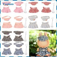 Koolsoo Bộ đồ váy Tennis quần áo búp bê 15cm, trang phục Đạo cụ chụp ảnh thoải mái sành điệu,