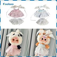 Koolsoo Búp Bê Đầm Quần Áo Cho Búp Bê 20cm Gạc Váy Phụ Kiện Tóc Thời Trang