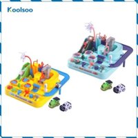 Koolsoo Car Racing Rail Track Adventure Track Car Building