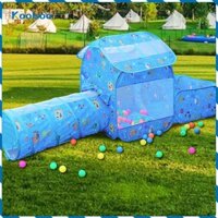 Koolsoo Chơi Lều Và Đường Hầm In Hình Di Động Trẻ Em Nhà Chơi Lều Có Vòng Bóng Rổ Cho Trẻ Em Bé Trai Bé Gái Chơi