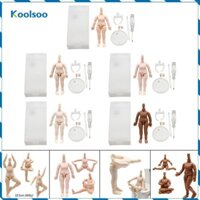 Koolsoo Có Thể Tháo Rời 10cm Hình Cơ Thể Mô Hình Búp Bê Di Động Khớp Hình Cầu Không Có Đầu Sưu Tập Quà Tặng
