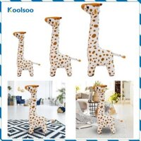 Koolsoo Hươu Cao Cổ Đồ Chơi Thực Tế Mềm Mô Phỏng Thú Nhồi Bông Hươu Cao Cổ Dài