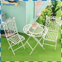 Koolsoo Nhà Búp Bê Bàn Bộ Ghế Nhà Búp Bê Phụ Kiện Nội Thất Nhà Chơi Cho Chậu