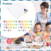 Koolsoo Từ Chính tả Trò chơi Hoạt động học tập Quà tặng Abc Chữ cái Trò chơi nhận dạng cho lứa tuổi 3 4 5 tuổi Mầm non