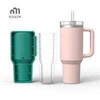 [Koqzm] Khay Đá Cho Stanley Tumblers Khuôn Làm Đá Silicon Cho Cốc Nước Chống Dính Mùa Hè Khuôn Làm Đá Dễ Dàng Demoulding Viên Đá Mềm [Mới]