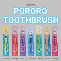 KOREA PRODUCT [Poro] Bàn chải đánh răng cho trẻ em/ chăm sóc răng miệng/ Poro/Poby/Eddy/Loopy/Crong/Petty