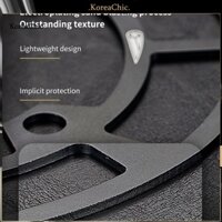 Koreachic  BảO Vệ Mâm Xích Xe Đạp Bằng Hợp Kim Nhôm Cứng Chắc Chắn