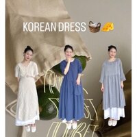 [KOREAN DRESS ] ĐẦM HÀN VINTAGE FORM DÀI