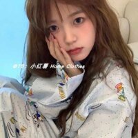 Korean pajamas pajamas Pajamas bigsize pajamas Phiên Bản Hàn Quốc Bé Gái Dễ Thương Vịt Donald Bộ Đồ Ngủ Nữ Xuân Thu Dài Tay Phù Hợp Với Thường Ngày Tươi Sinh Viên Homewear Phù Hợp Với