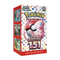 Korean Pokemon Card 151 Booster Box / Gửi bản tiếng Hàn từ Hàn Quốc